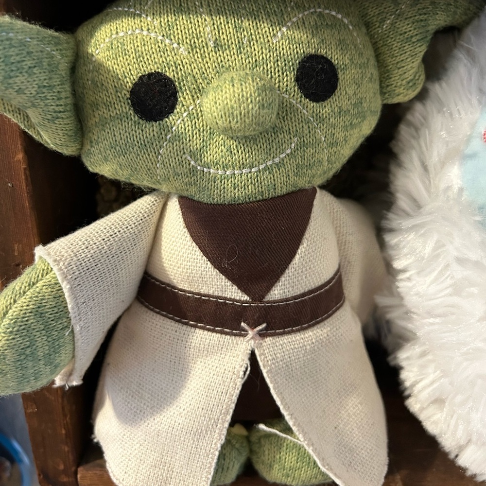 Disney Parks Yoda plush.